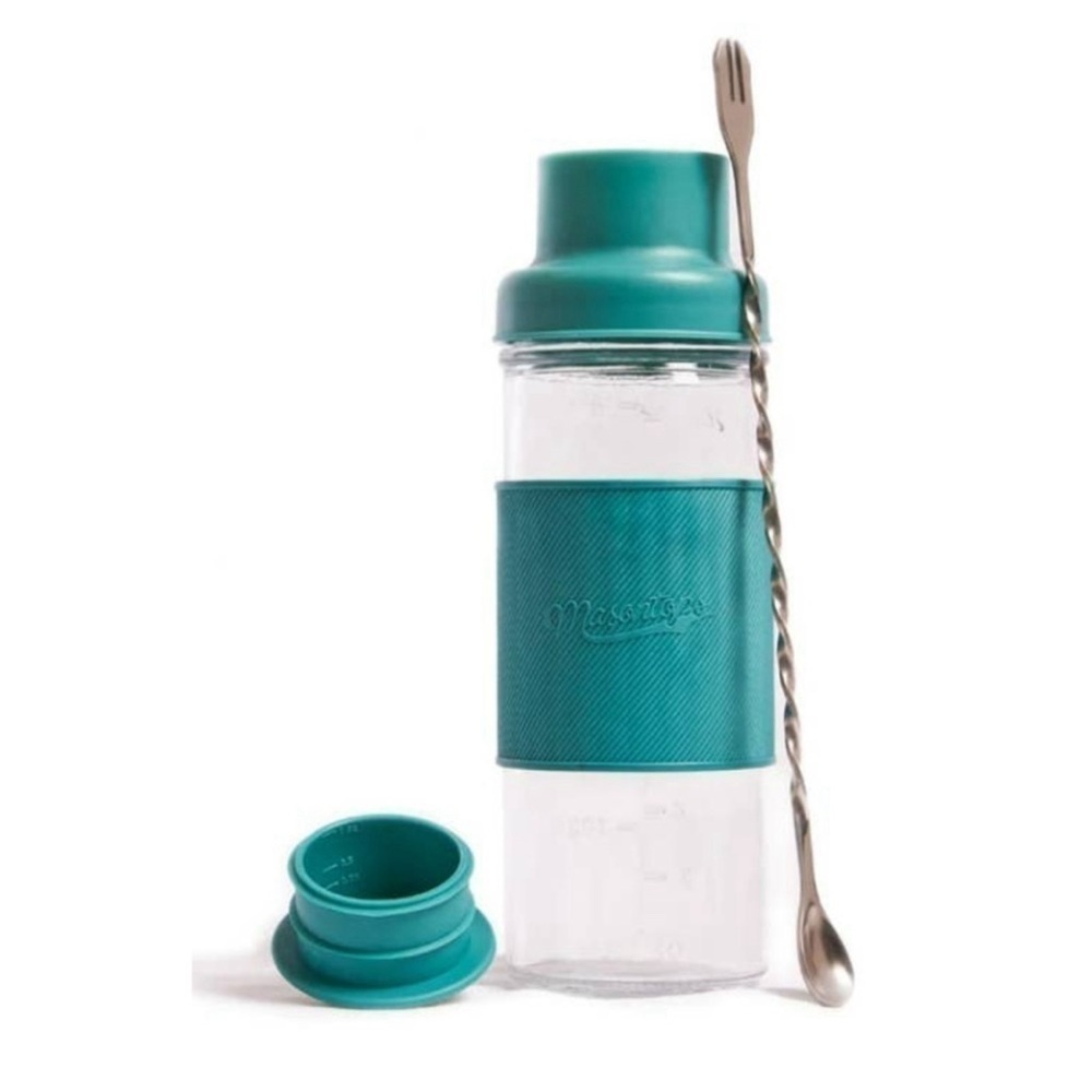 Masontops Mason Jar Cocktail Shaker Kit NEW